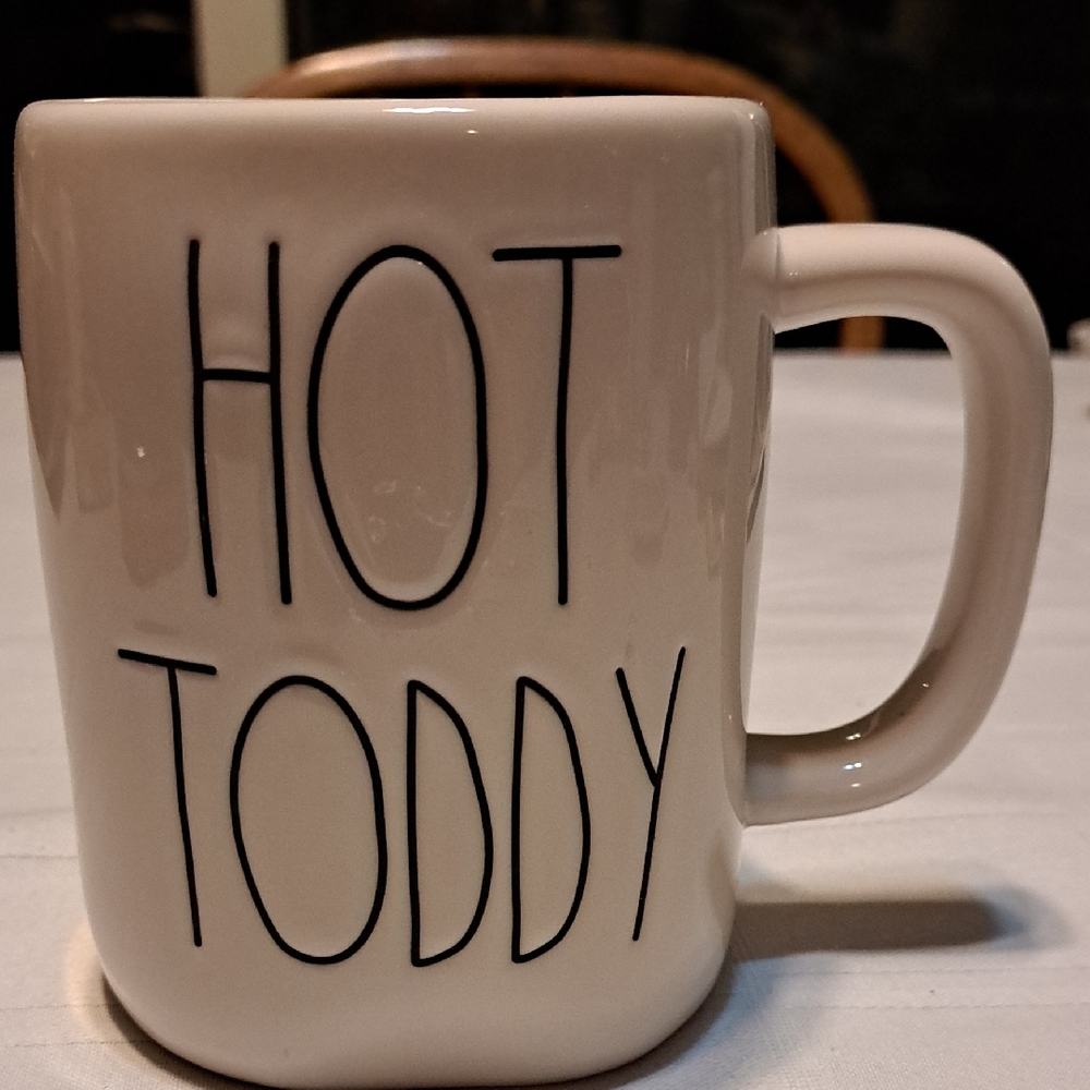 Rae Dunn Cream 'Hot Toddy' Mug